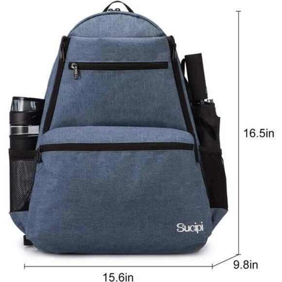 Tennis Bag Professional Tennis Backpack for Men and Women Racket Bags Holds - Picture 2 of 7